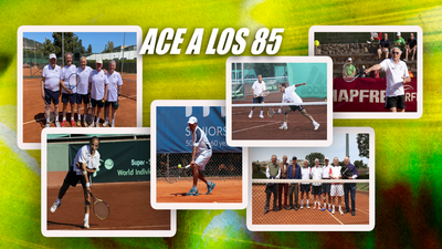 Campeones de tenis a los 85 años