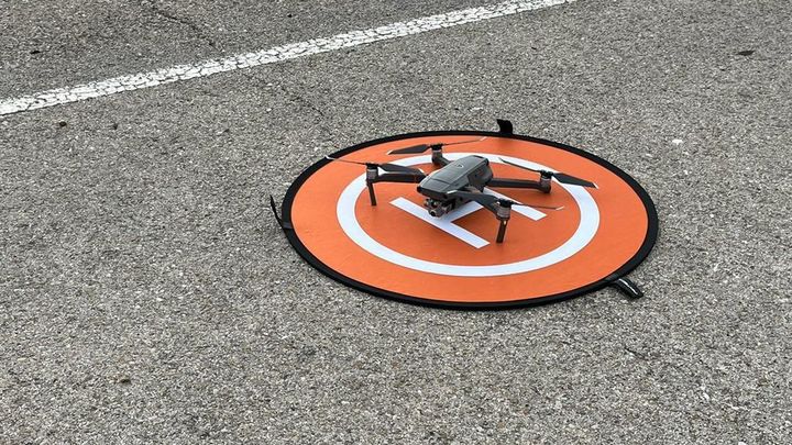 Dron de la Policía Local de Pinto / @AytoPinto