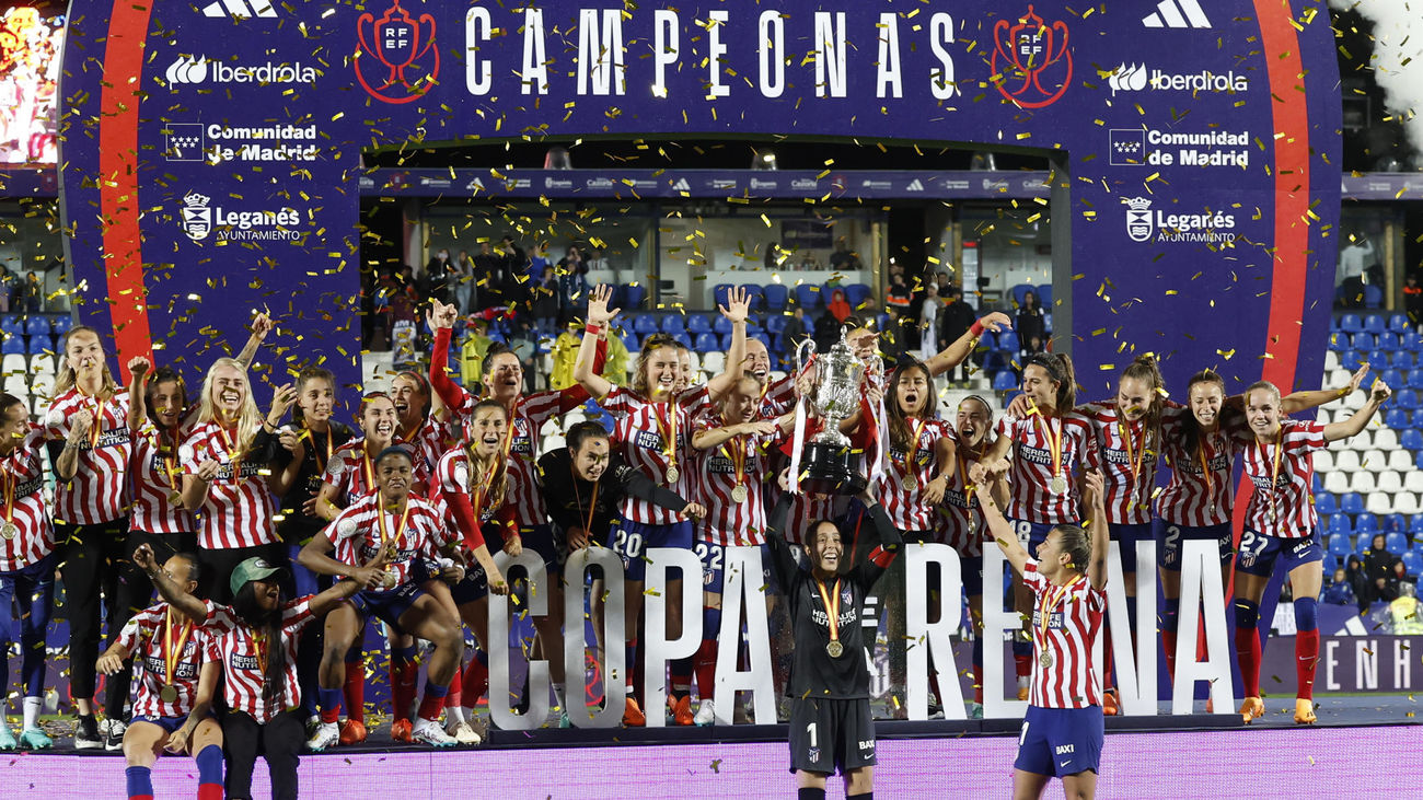 Atlético de Madrid, campeón de la Copa de la Reina