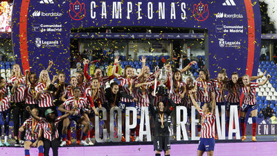 El Atlético tira de carácter y se lleva la Copa de la Reina