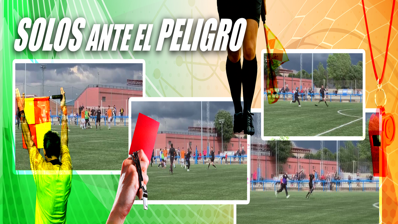 Agresión a un árbitro en Fuenlabrada