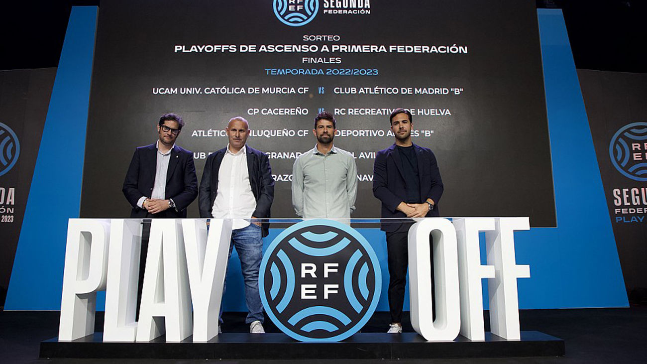 UCAM Murcia-Atlético B y Tarazona-Navalcarnero, en la fase ascenso a Primera RFEF