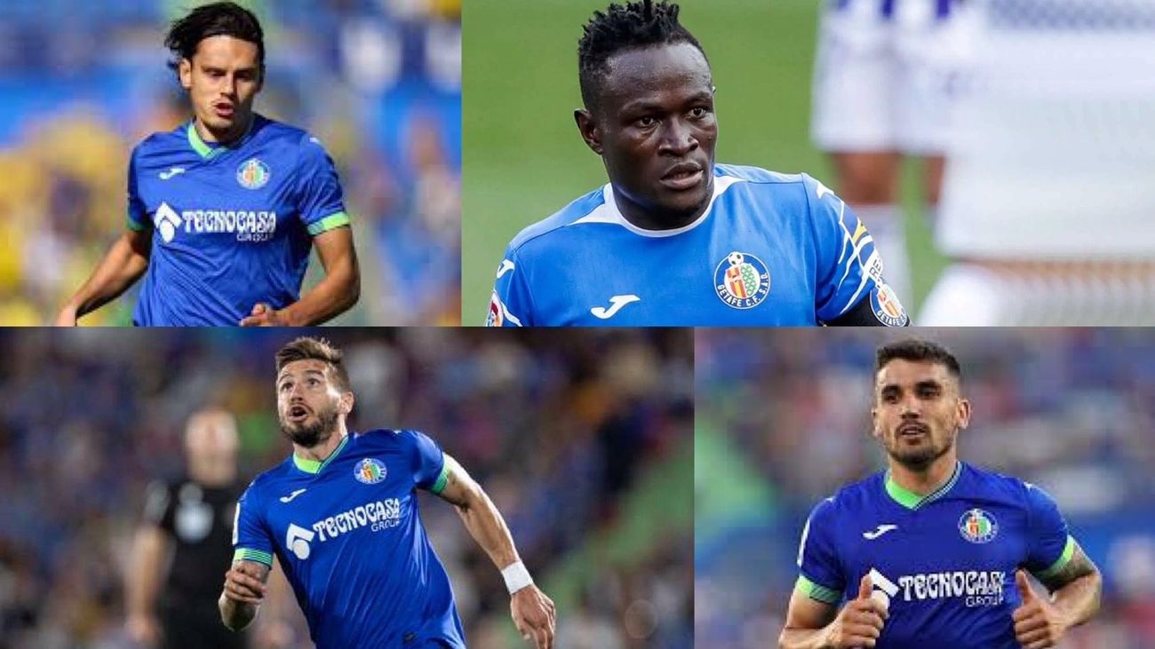 El Getafe, sin cuatro hombres clave para la 'final' frente al Valladolid