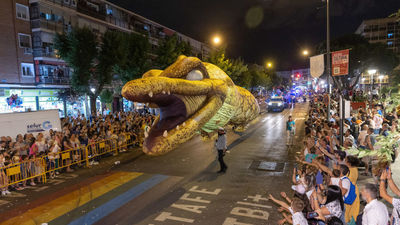 Getafe vuelve a celebrar el desfile de carrozas de las fiestas patronales