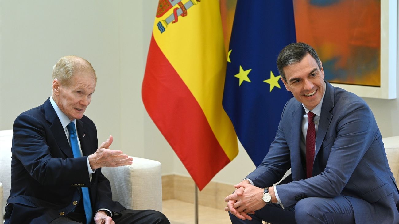 Sánchez se reúne con el administrador de la NASA y  firma la adhesión al programa Artemisa