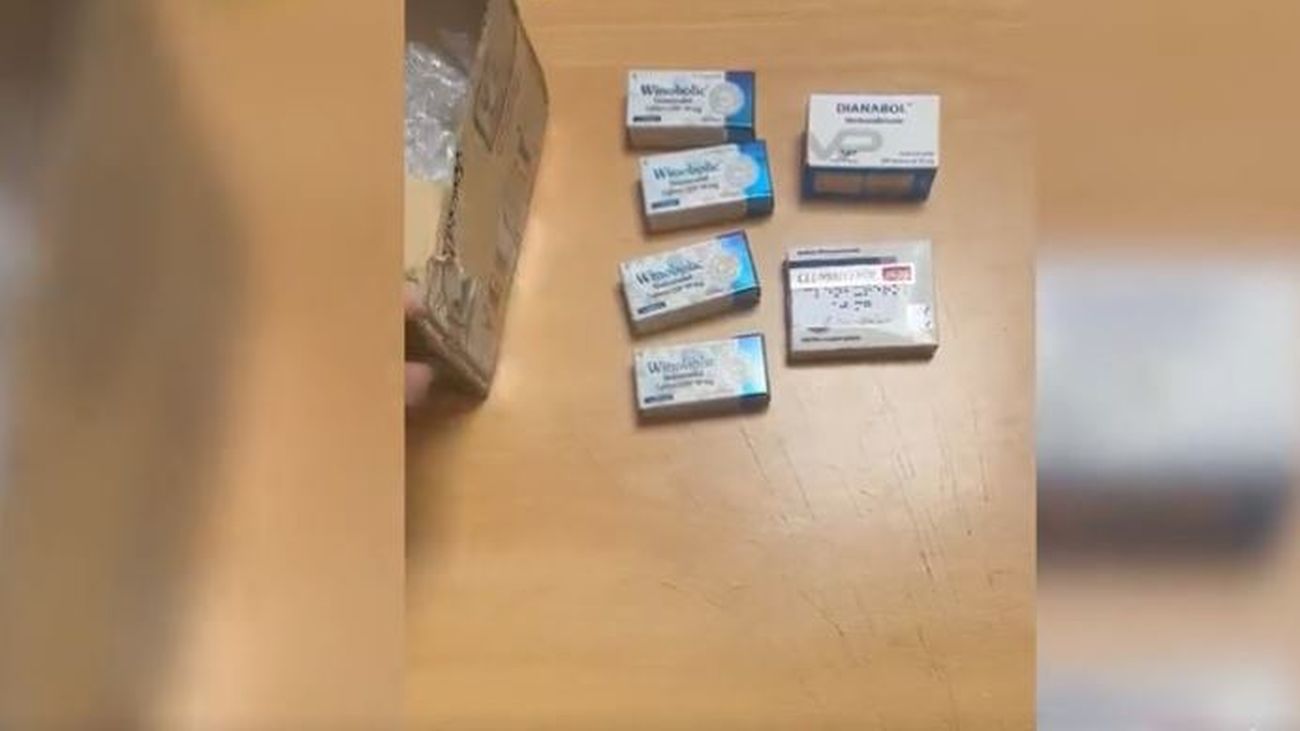 Un detenido y 6 cajas de anabolizantes requisados en Ciudad Lineal