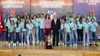 Ayuso y Almeida reciben al Atlético, campeón de la Copa de la Reina