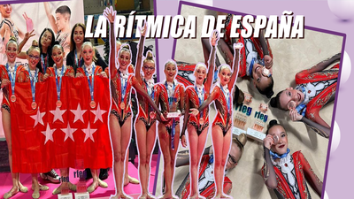 Éxito de la gimnasia rítmica de Madrid