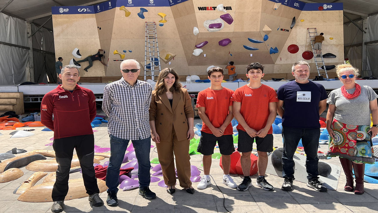 Los mejores escaladores se citan en Madrid en la Copa de España