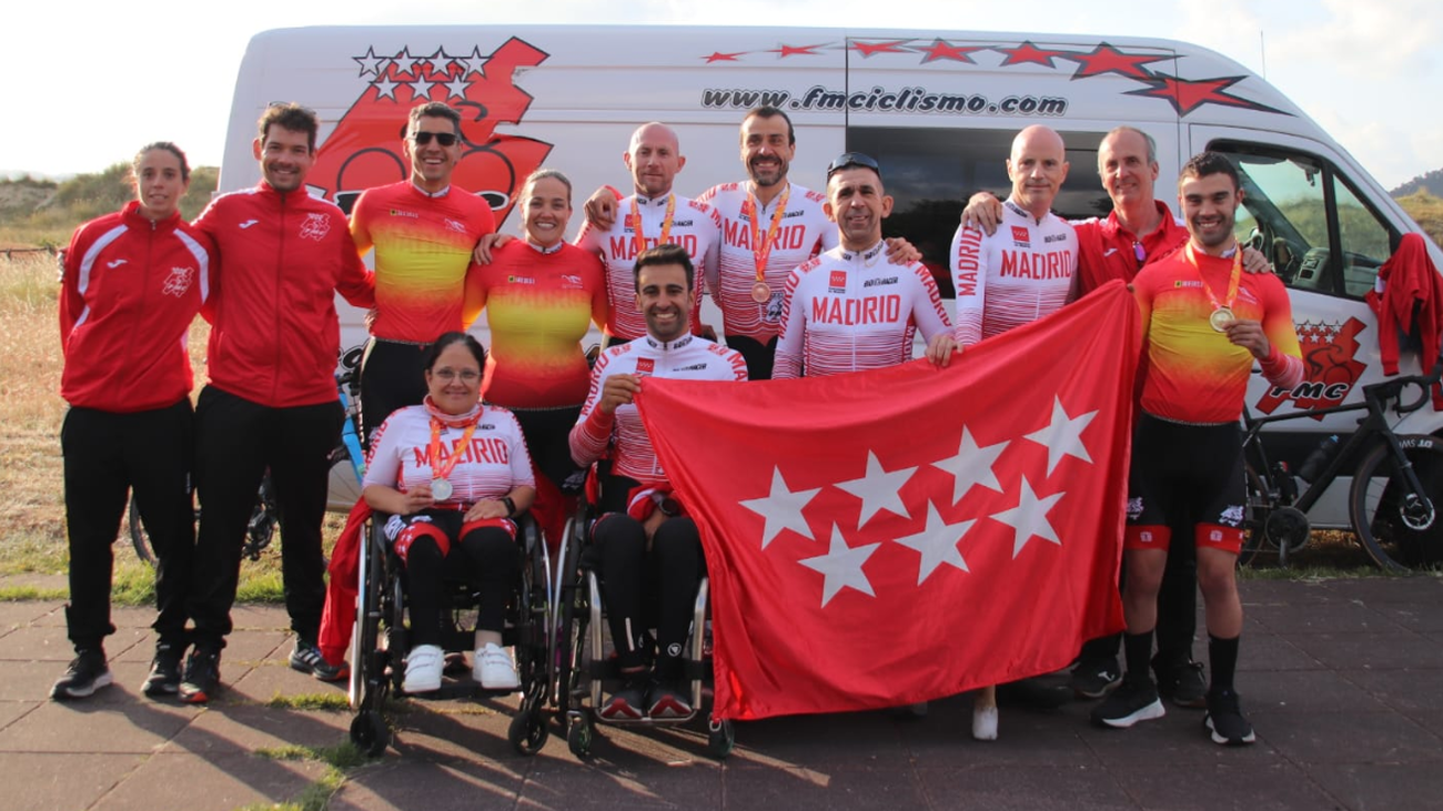Selección madrileña de Ciclismo Paralímpico