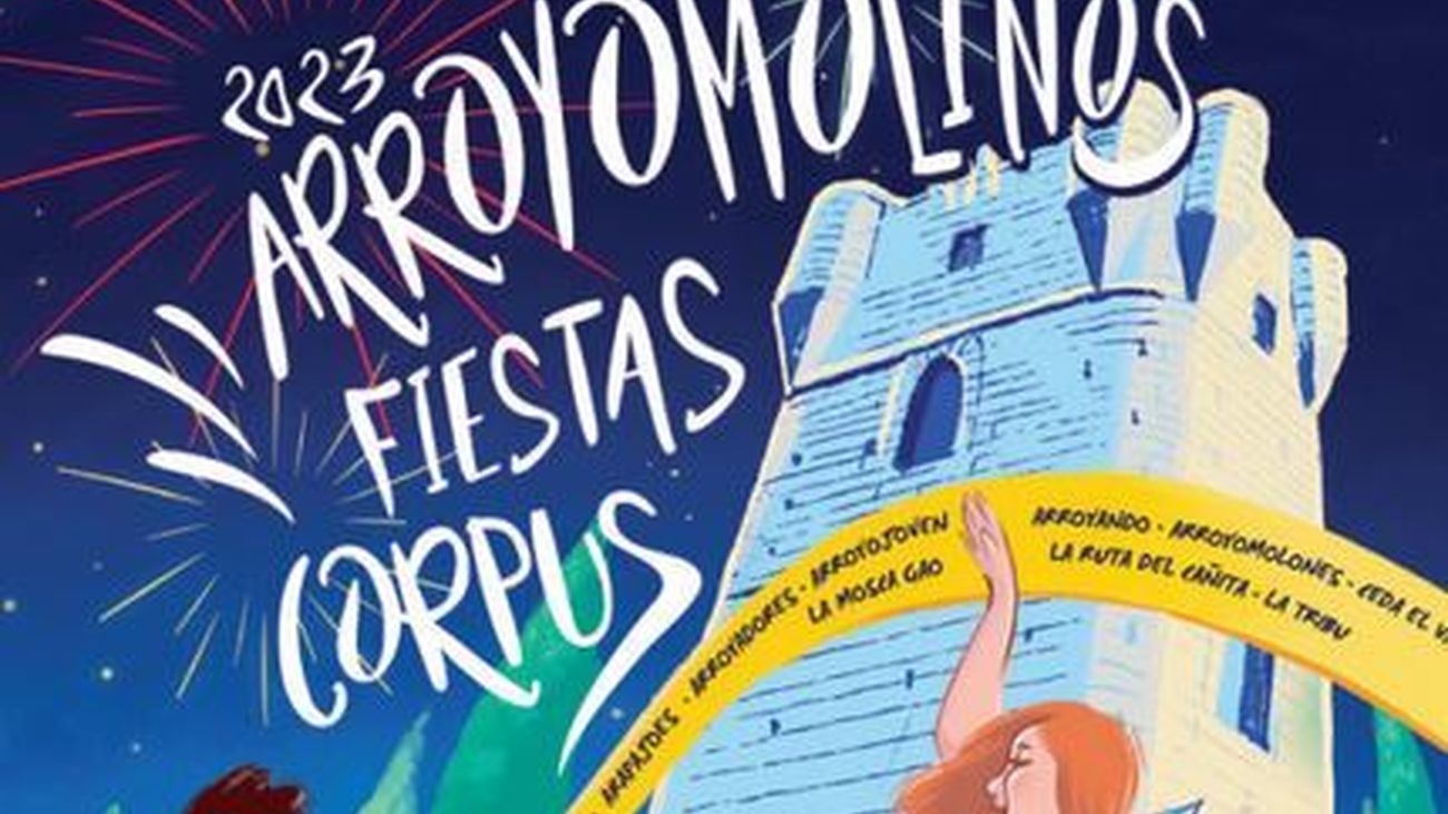 La lluvia obliga a aplazar  el espectáculo de inicio de fiestas en Arroyomolinos