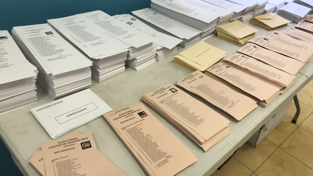 Papeletas electorales
