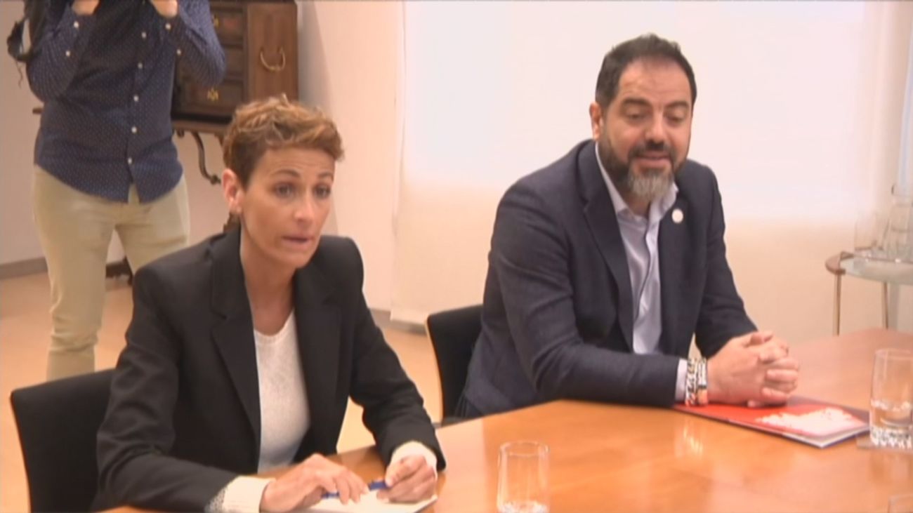 Chivite no quiere gobernar con Bildu en Navarra