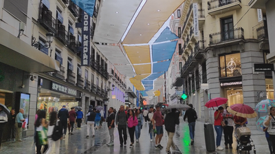 Las calles del centro de Madrid, preparadas para protegernos del sol este verano