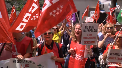 Justicia negociará el martes con los funcionarios, pero mientras seguirán en huelga