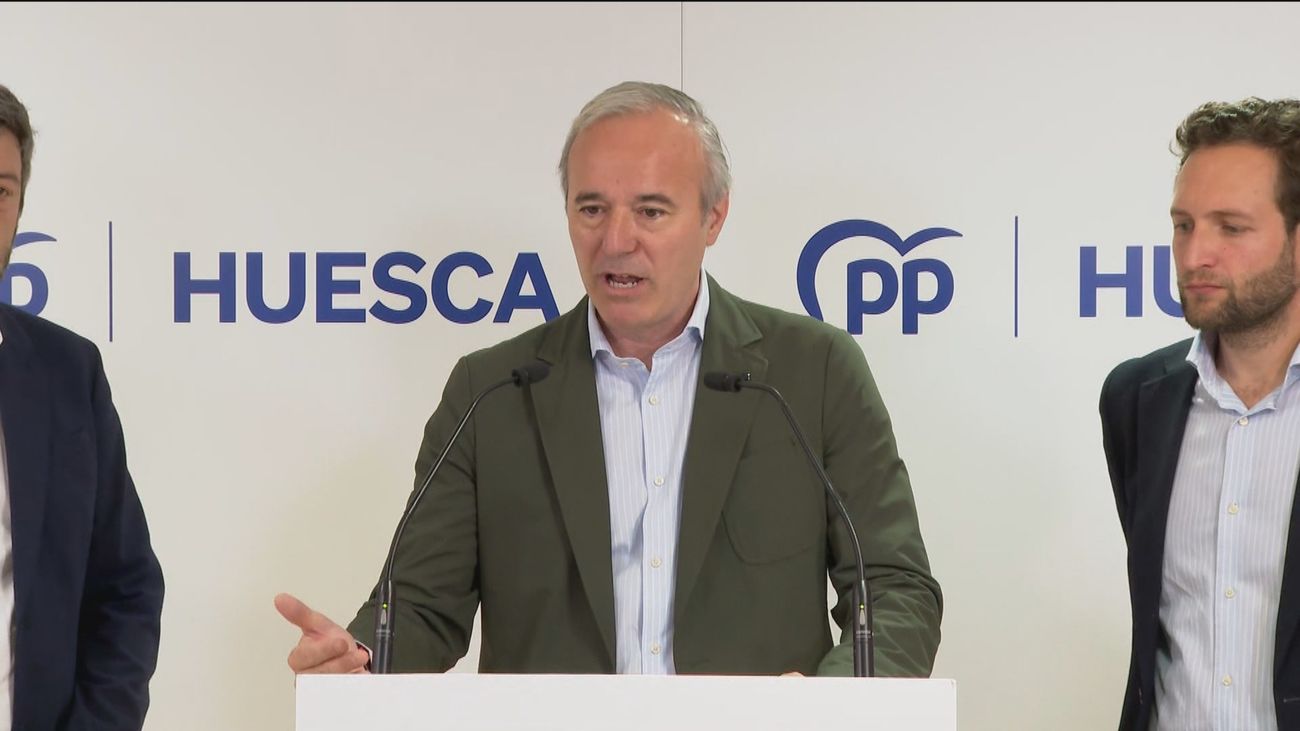 Azcón demanda la abstención a Lambán que quiere excluir a Vox para ser reinvestido