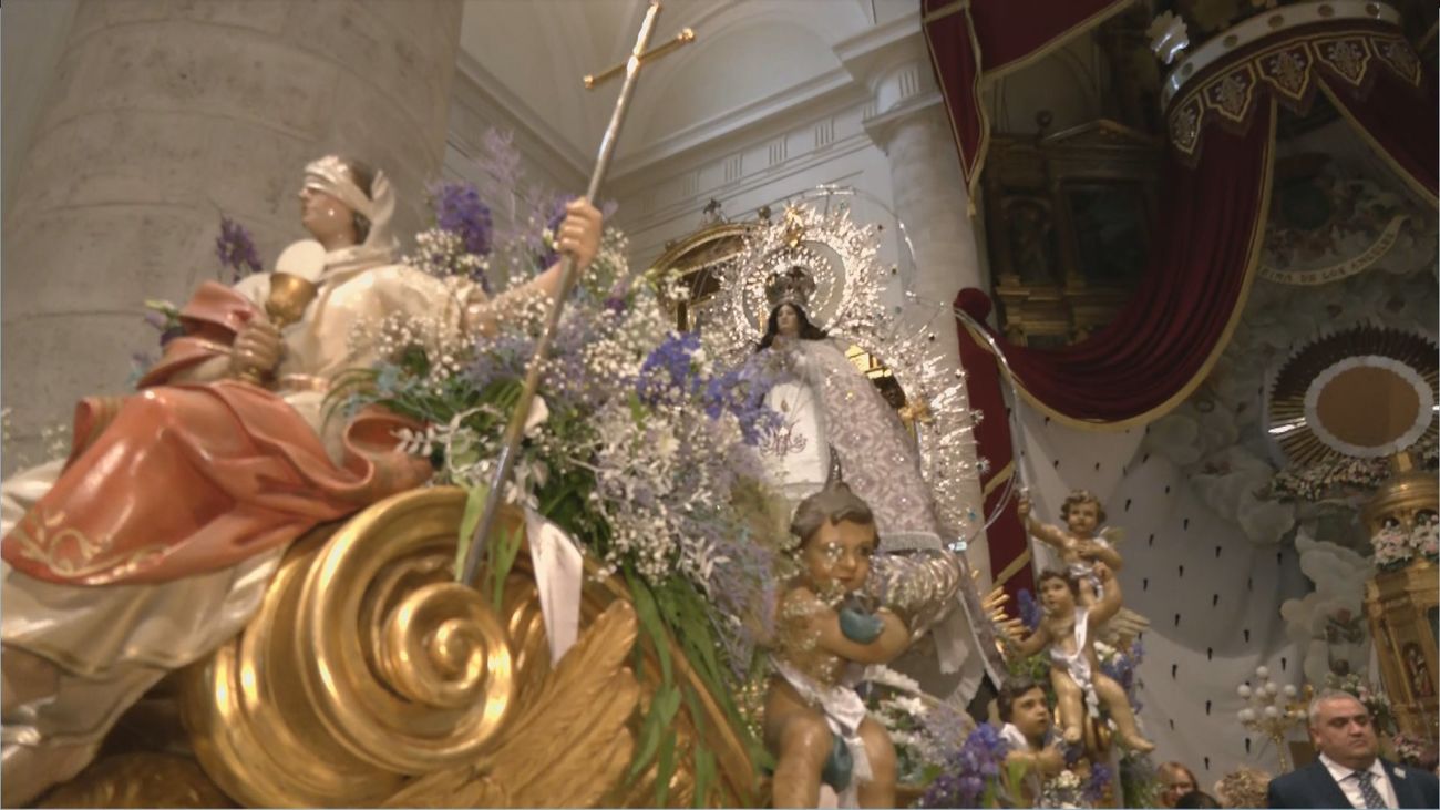 La lluvia impide sacar en procesión a la patrona de Getafe en su 25 aniversario