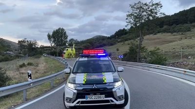 Un conductor de 56 años muere en San Lorenzo de El Escorial tras salirse de la vía