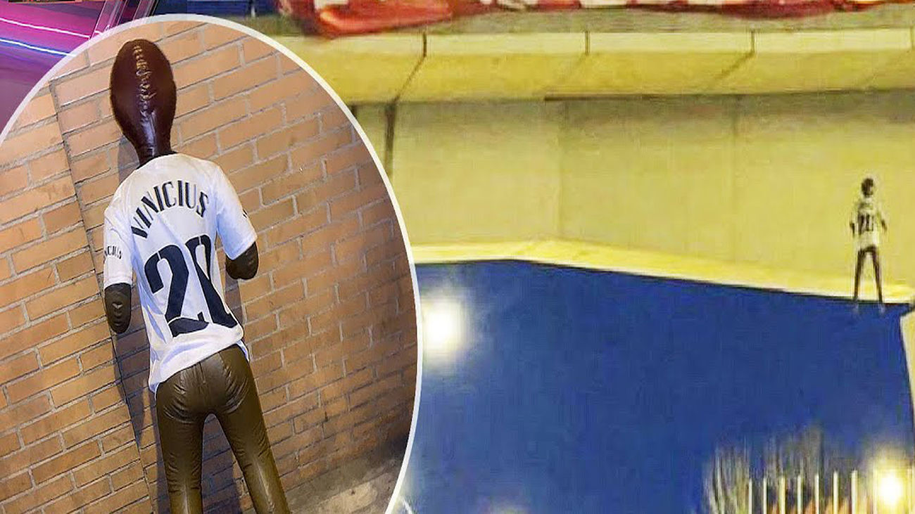 La Fiscalía pide 4 años para los 4 ultras acusados de colgar un muñeco de Vinicius