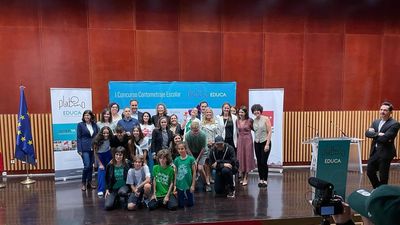 Entrega de premios del “I Concurso de Cortometrajes Escolares”