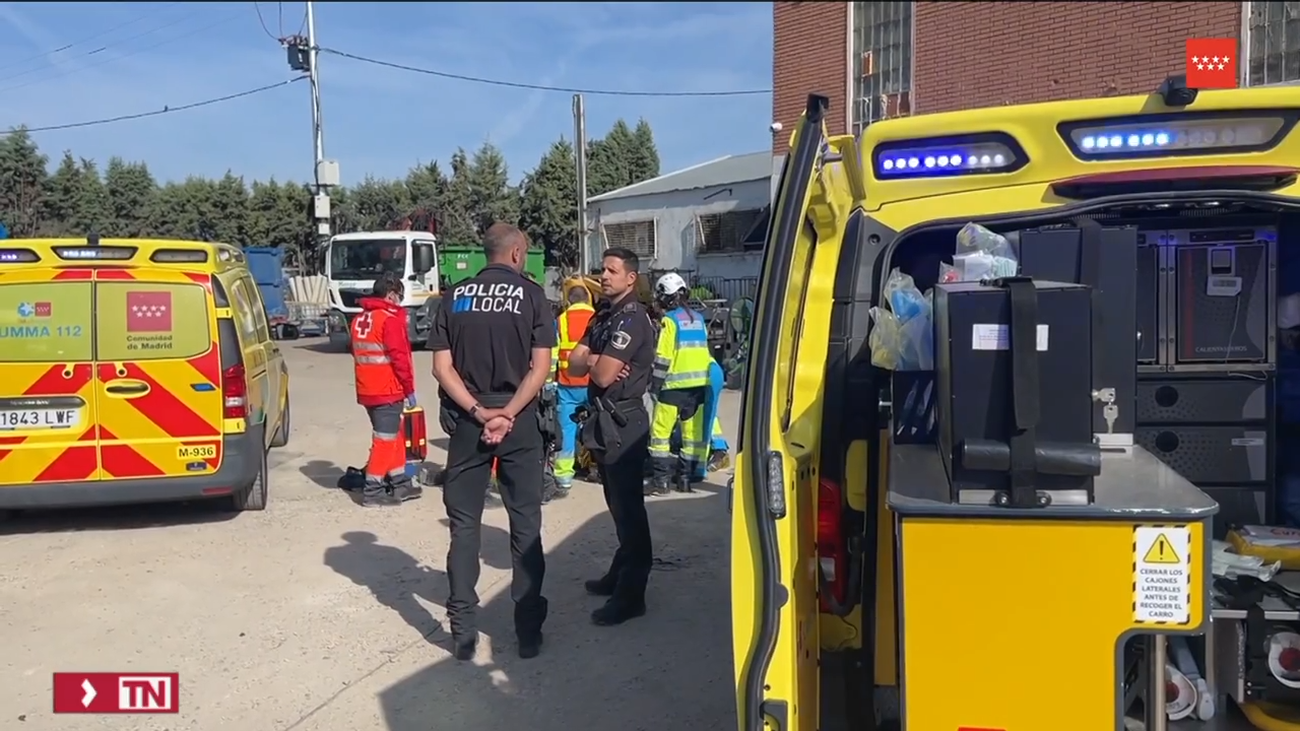 Muere un trabajador de 57 años atropellado por un camión en Torrejón de la Calzada