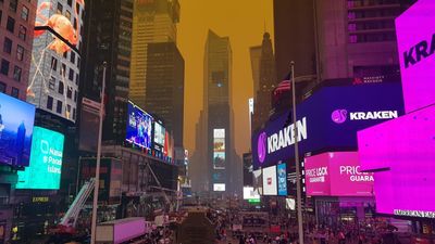 El cielo de Nueva York se tiñe de naranja por los incendios de Canadá