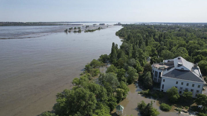 Inundaciones en Nova Kajovka / EFE