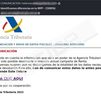 Policía Municipal de Madrid alerta de una campaña de malware con emails falsos de la Agencia Tributaria