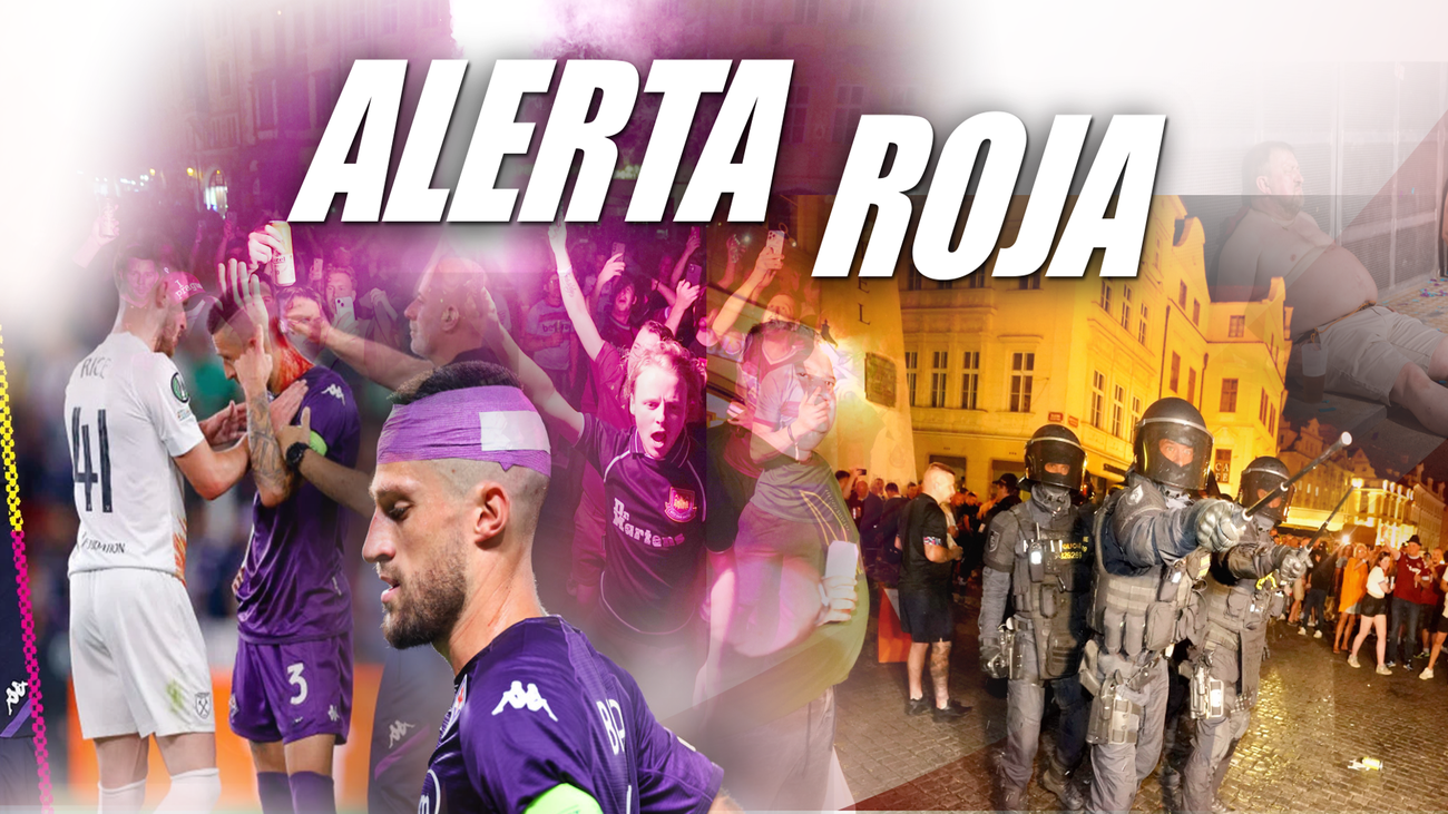 Vergonzosos incidentes en la final de la Conference League