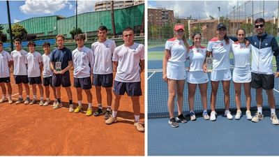 Chamartín y Universidad Europea, campeones junior de Madrid de tenis