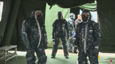 Protección Civil  y el servicio 112 realizan un simulacro de accidente nuclear en Rivas