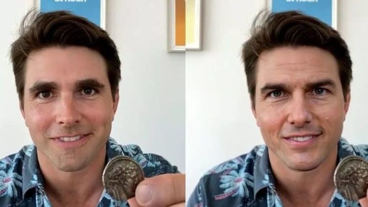 'Deep fake' de Tom Cruise / @DeeptomCruise
