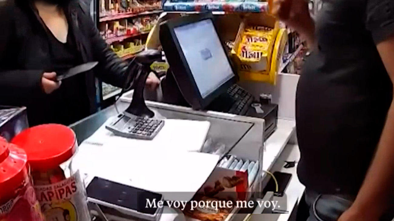 Atraco frustrado, de risa, en Badalona:  "Me voy porque me está dando un ataque de ansiedad"