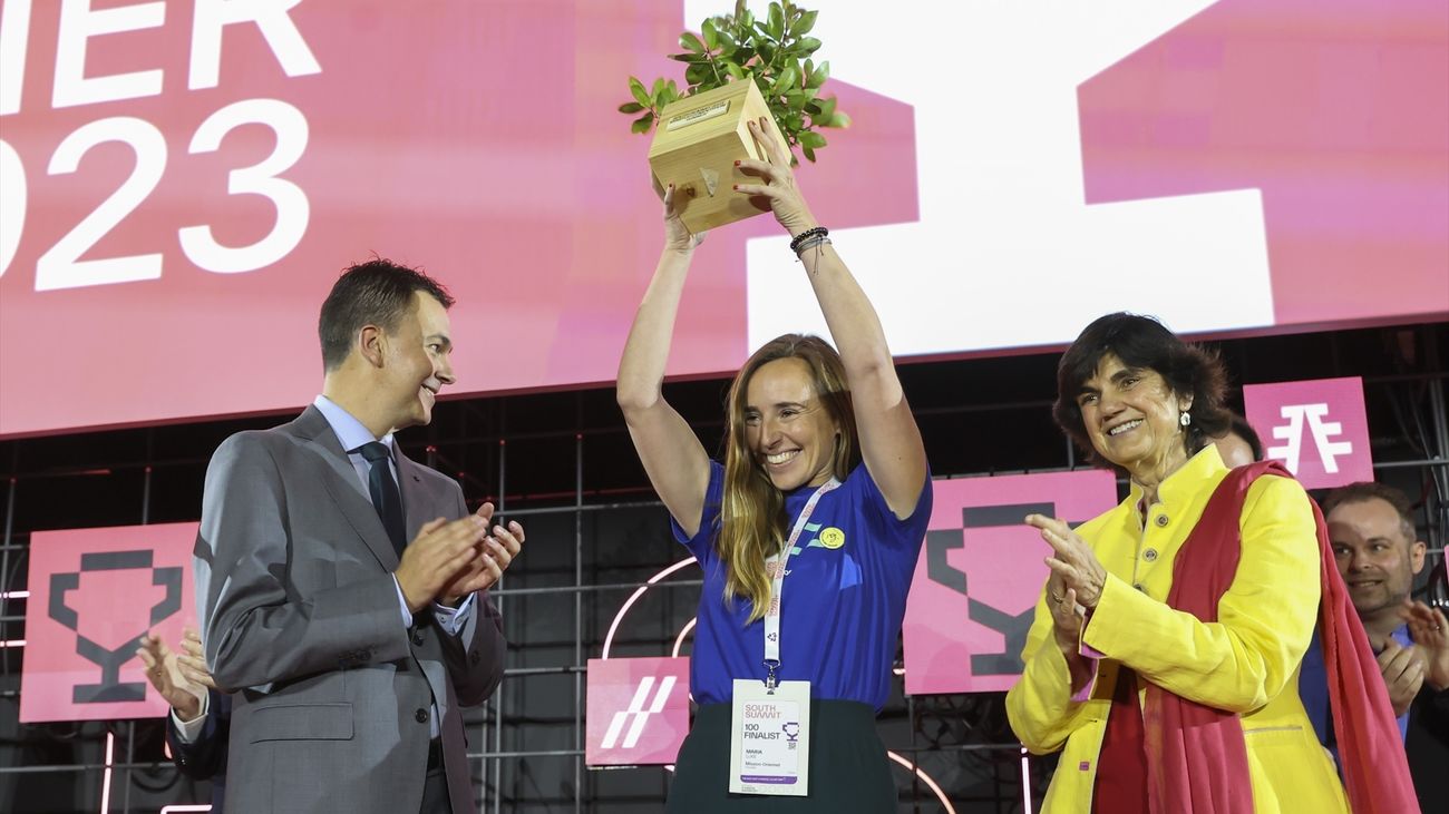 María Luke, cofundadora y CEO de la startup Uelz, ganadora de South Summit Madrid 2023