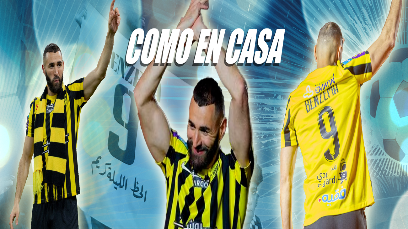 Benzema, presentado como nuevo jugador del Al Ittihad