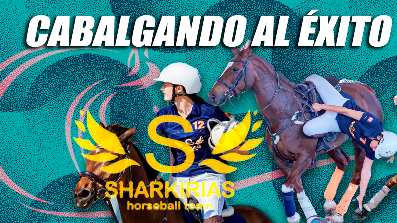 Las Sharkirias, campeonas de España de horseball