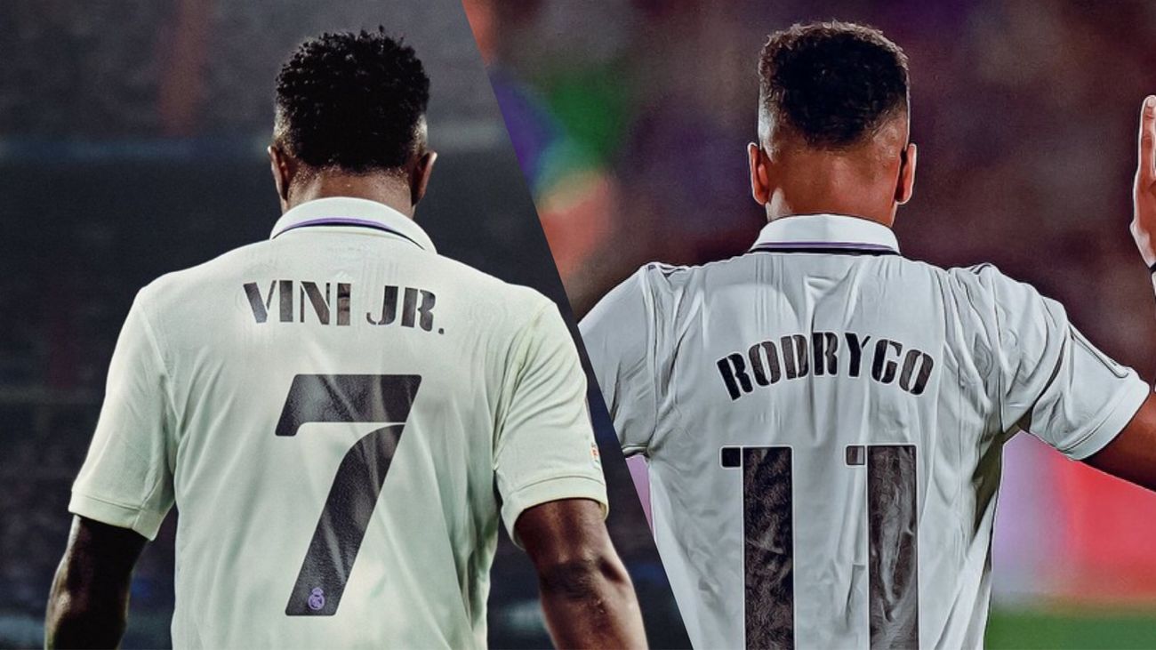 Vinícius y Rodrygo