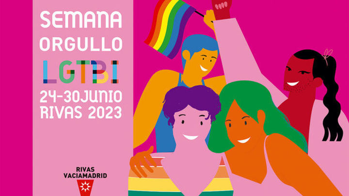 Cartel Semana del Orgullo Rivas / Rivas Vaciamadrid