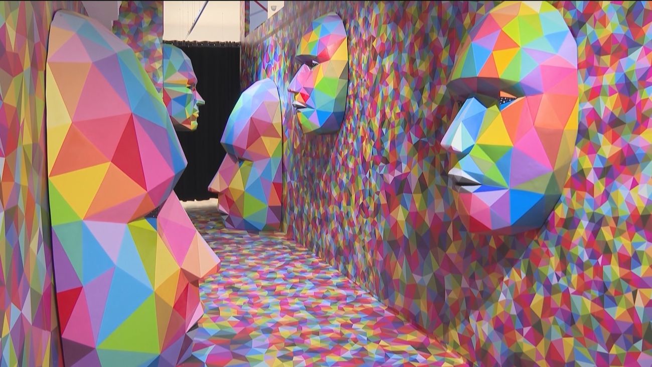 Expo de Okuda en 'Museo Gran Vía 15'