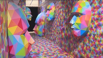 Expo de Okuda en 'Museo Gran Vía 15'