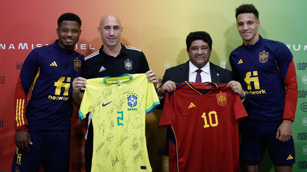 España y Brasil se unirán contra el racismo en el Santiago Bernabéu