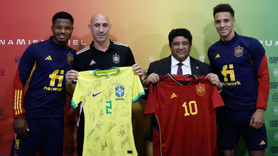 España y Brasil se unirán contra el racismo en el Santiago Bernabéu