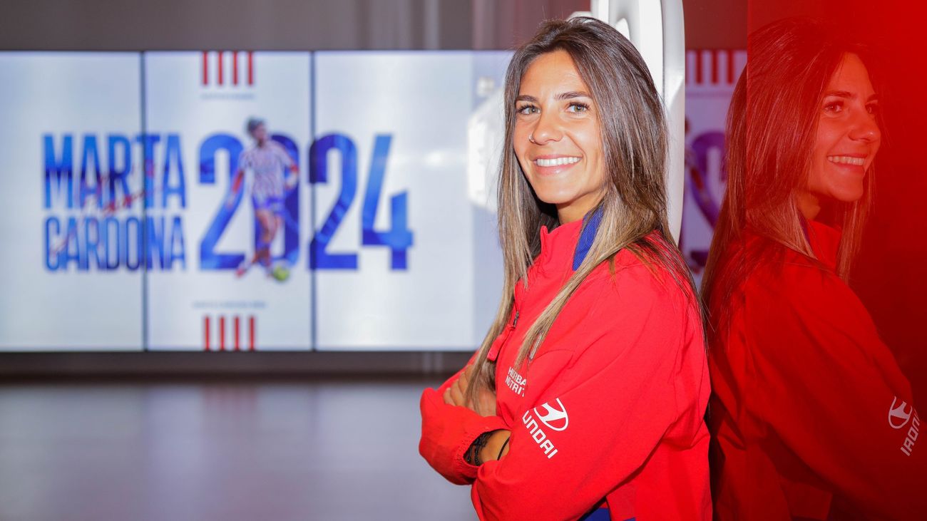 Marta Cardona renueva con el Atlético de Madrid hasta 2024