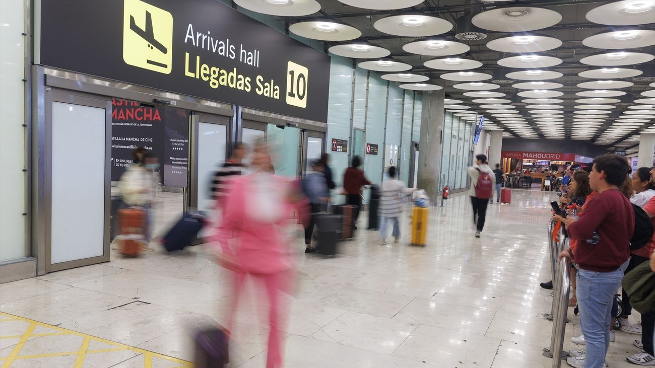Barajas ha sido en mayo el aeropuerto con más pasajeros del país