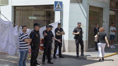 La bala que mató al policía de Andújar rebotó en una moneda del agresor