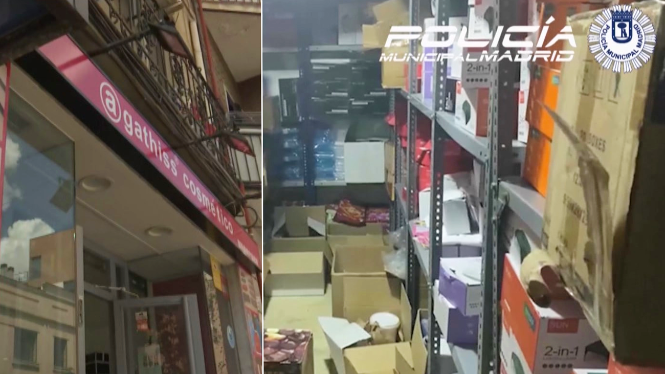 Operación Botica en Usera: la mayor redada en España de cosméticos falsos y cancerígenos