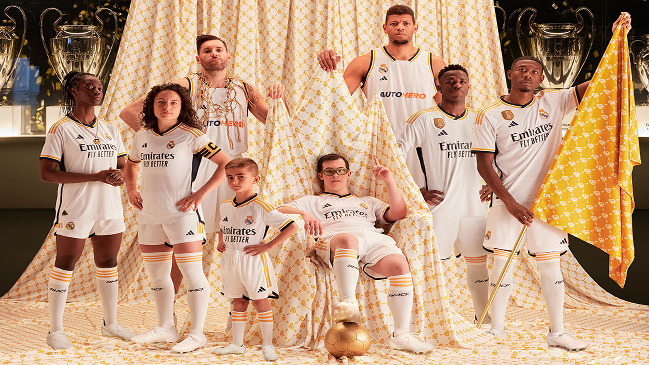 El Real Madrid presenta su nueva camiseta para la próxima temporada