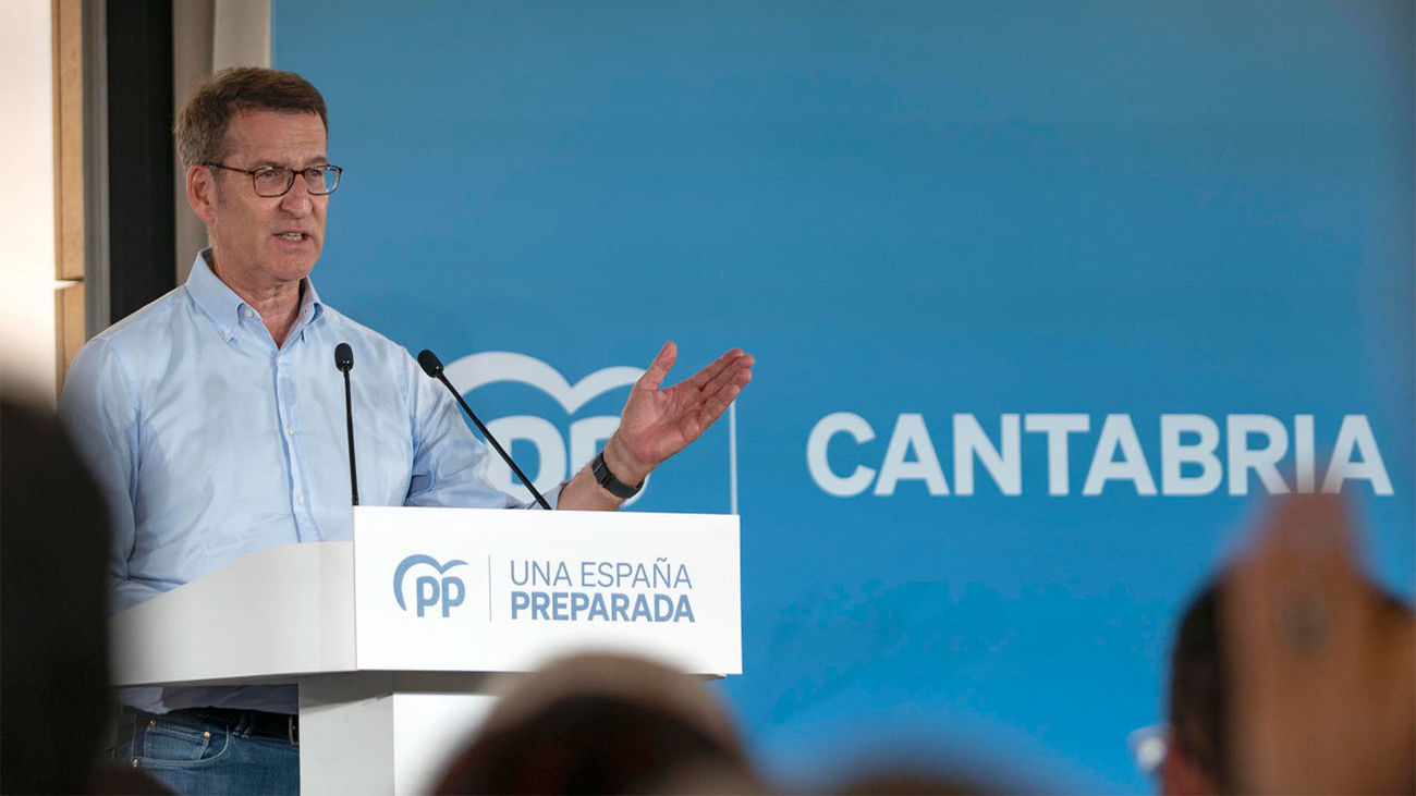 Feijóo llama a “hacer la moción de censura definitiva el 23 de julio”