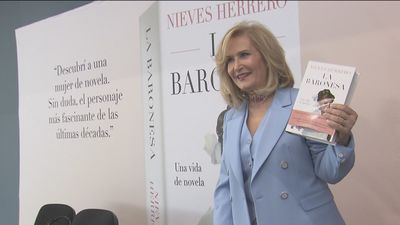Nieves Herrero presenta su novela sobre la vida de Tita Cervera