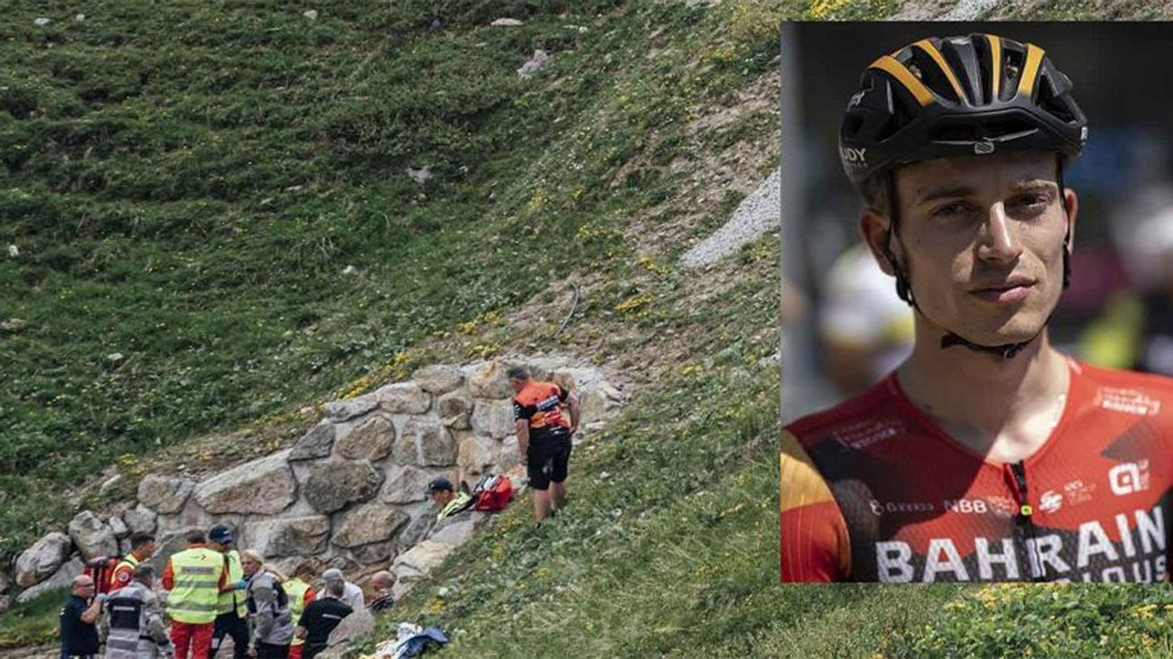 El ciclista Gino Mader fallece tras caer por un barranco